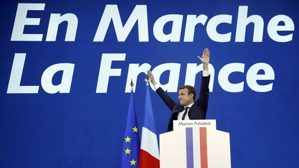 Emmanuel Macron, el presidente más joven en la historia de Francia (AFP)