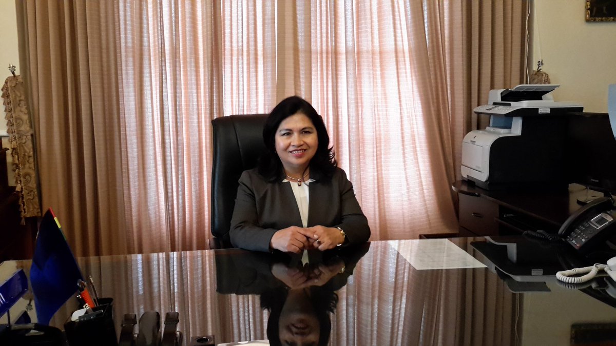 Resultado de imagen de viceministra de Relaciones Exteriores, Guadalupe Palomeque