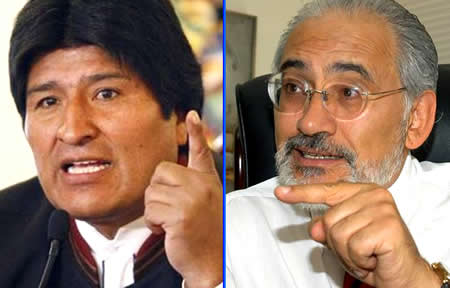 Resultado de imagen para Carlos Mesa y Evo Morales