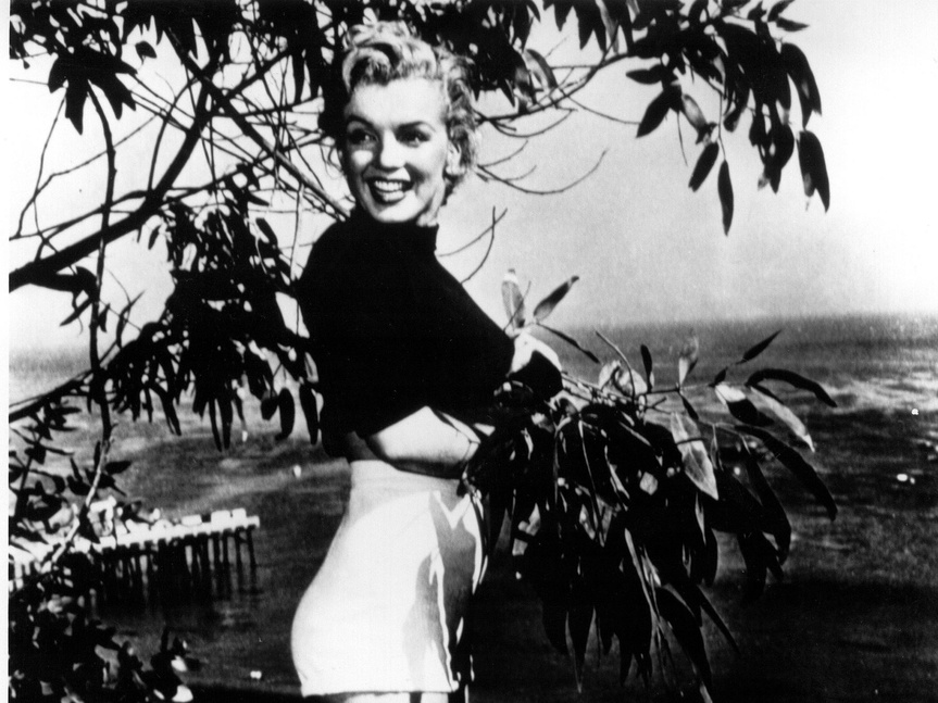 La actriz Marilyn Monroe. 