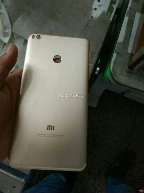Carcasa de aluminio del Xiaomi Mi Max 2