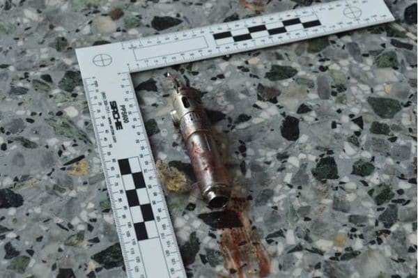 Foto obtenida por el New York Times muestra el objeto que el atacante de Manchester habría usado para detonar la bomba (AFP PHOTO/THE NEW YORK TIMES/Handout)