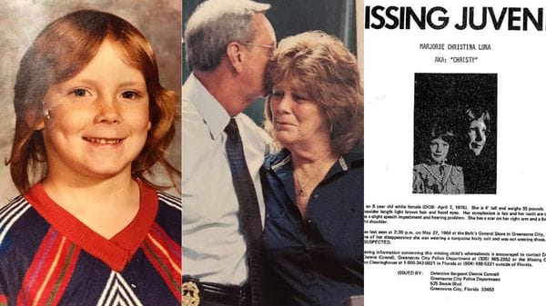 Christy Luna tenía 8 años cuando desapareció del tranquilo vecindario de Greenacres, en Palm Beach, Florida