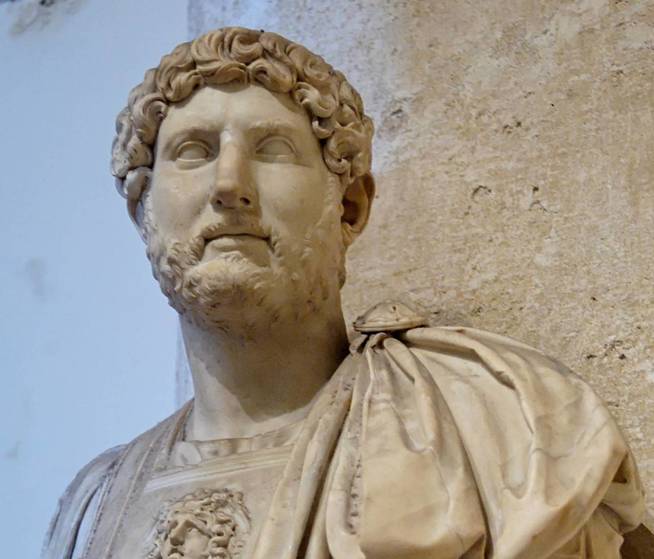 Busto de Adriano de autor desconocido en los Museos Capitolinos. (CC/Marie-Lan Nguyen)