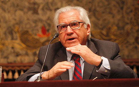 El ministro del Interior de Chile, Mario Fernández,