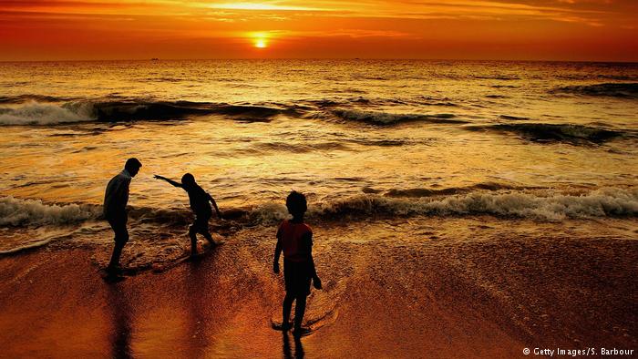 Playa en Sri Lanka.