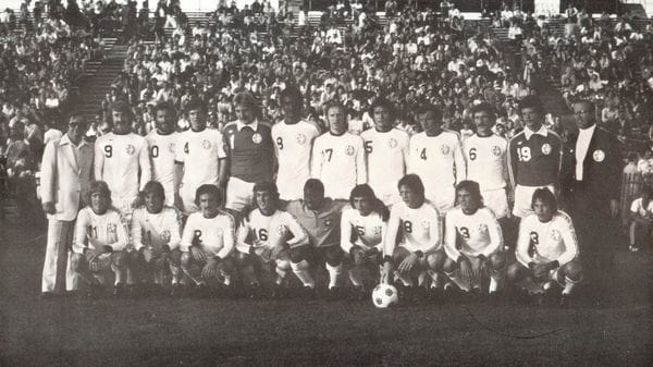 El plantel del Cosmos era la gran atracción de la liga de fútbol de Estados Unidos