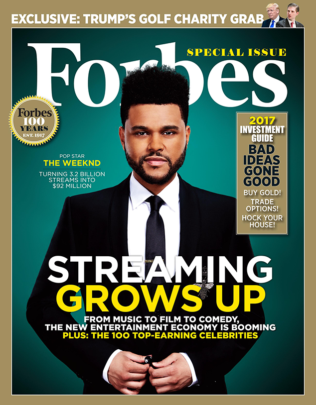 The Weeknd, Forbes