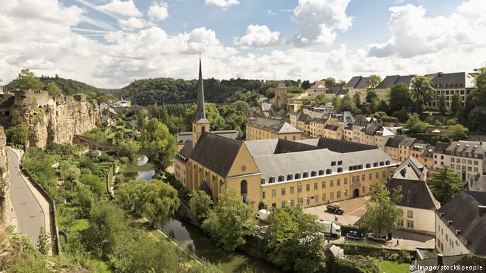 Luxemburg Stadt Stadtansicht (Imago/stock&people)