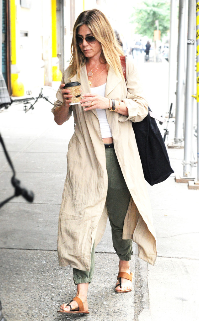 ESC: Jennifer Aniston, Coffee and Clothes