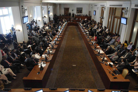 Reunión anterior de la OEA. Foto: Archivo