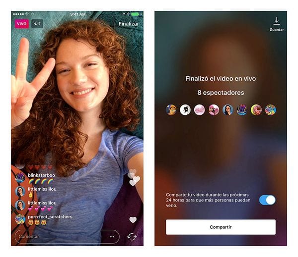 Instagram Stories agrega video en vivo
