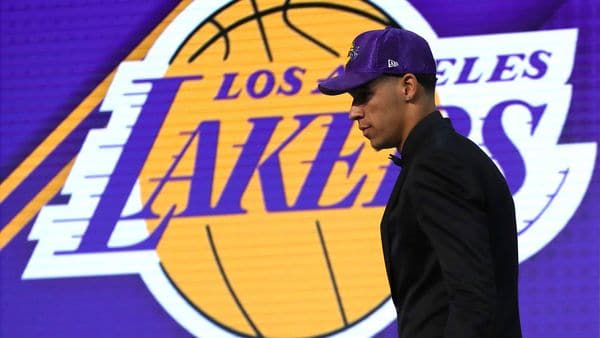 Lonzo Ball fue la elección de Los Ángeles Lakers (Getty)