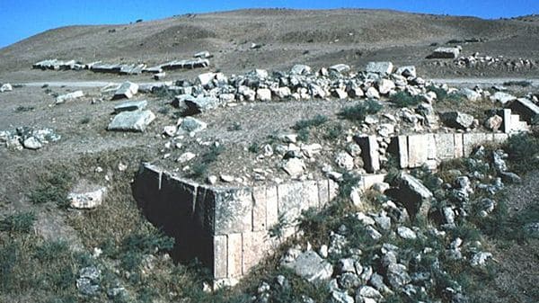 Las ruinas de la ciudad asiria de Khorsabad