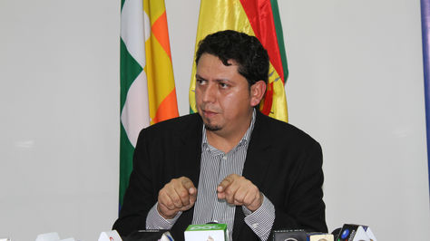 El presidente de YPFB, Óscar Barriga. Foto:YPFB