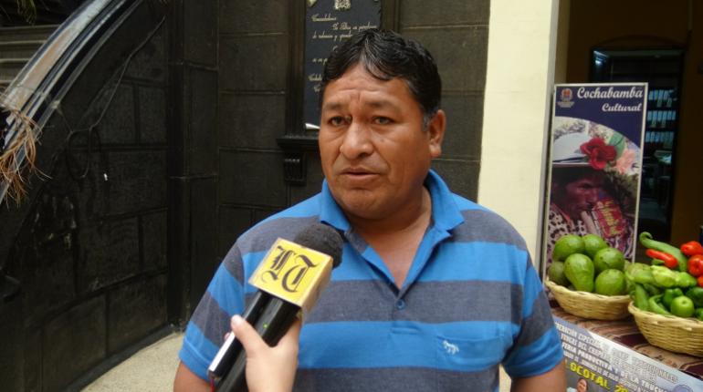 Erasmo Espinoza, uno de los organizadores de la feria. | Gerardo Bravo