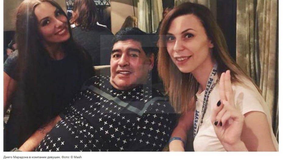 Vinculan a Diego Maradona por un acoso sexual y su entorno lo niega