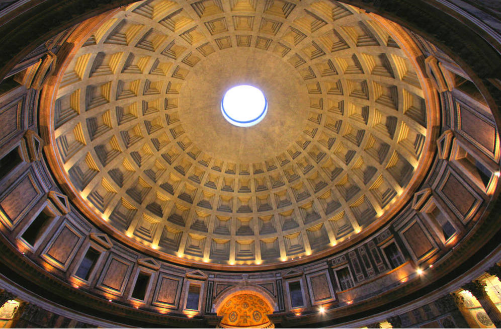 Foto: El Panteón de Agripa o Panteón de Roma, en la capital italiana. 