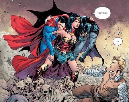 Wonder Woman tirando de DC