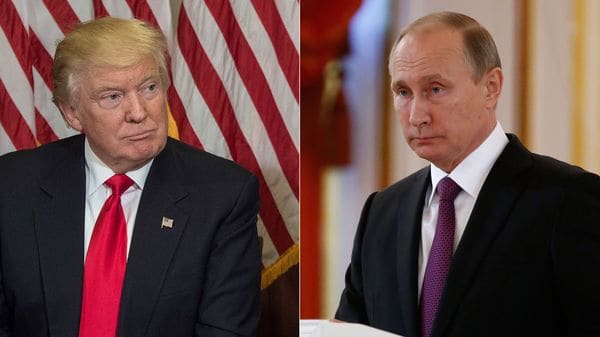 Donald Trump y Vladimir Putin (AFP)