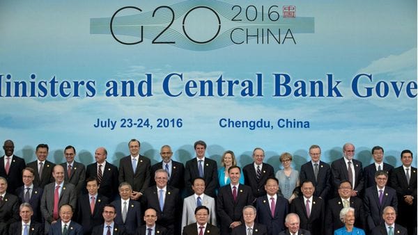 Los mandatarios se encontrarán en la próxima cumbre del G-20 en Alemania. En la foto una imagen del evento del año pasado (AP)