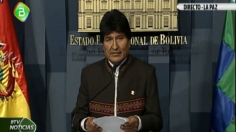 El presidente Evo Morales fija posición sobre memoria chilena en la demanda por el Silala