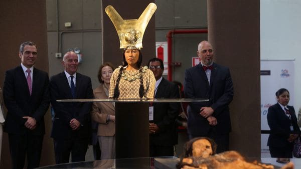 La reproducción de la mujer que gobernó Perú hace 1.700 años (EFE)
