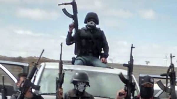 Las cámaras de seguridad han captado el paso de las caravanas de La Línea. Foto: YouTube
