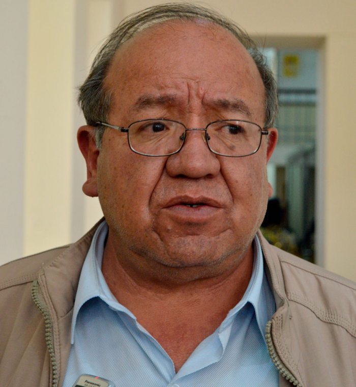 GUSTAVO ROJAS, PRESIDENTE DEL COMITÉ EJECUTIVO DE LA UNIVERSIDAD BOLIVIANA.