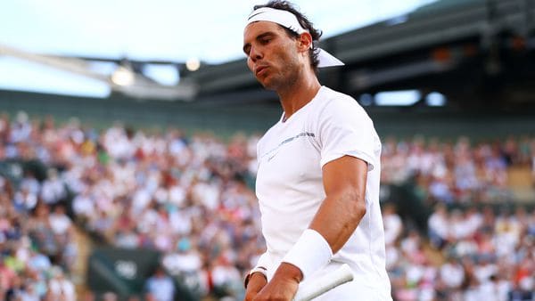 Rafael Nadal se despidió en octavos de final (Getty Images)