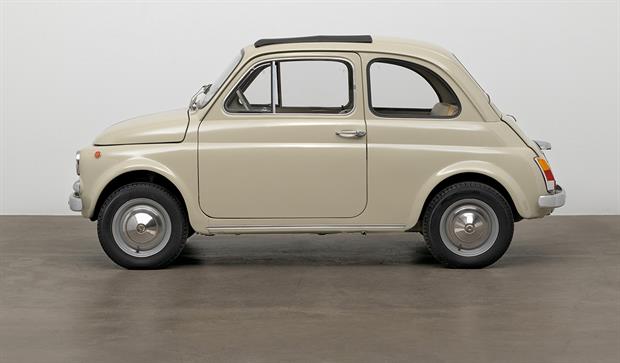 El Fiat 500 de la Serie F adquirido por el museo neoyorquino