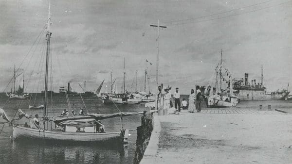La fotografía que podría explicar qué ocurrió con Amelia Earhart el 2 de julio de 1937 (Archivos Nacionales / History Channel)