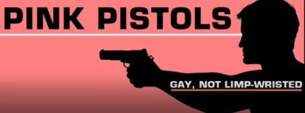 Otro eslogan del grupo: “Gay, no muñeca quebrada”. (pinkpistols.org)