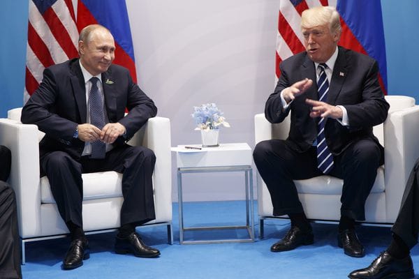 La reunión bilateral de Vladimir Putin y Donald Trump en Hamburgo