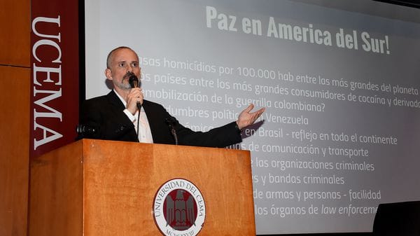 Marcus Reis, experto brasileño en terrorismo y contrainsurgencia (Nicolas Stulberg)