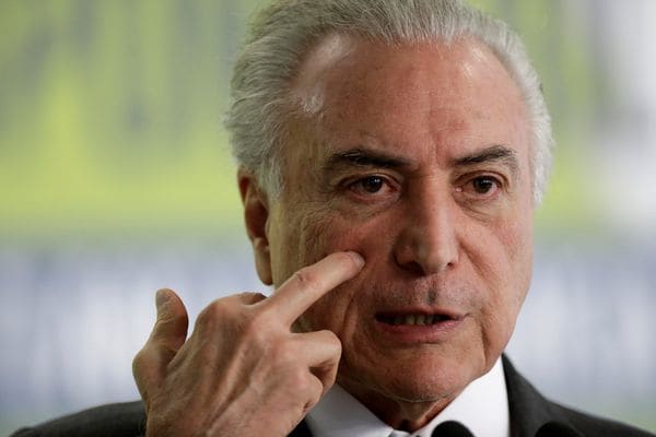 Michel Temer, presidente de Brasil (Reuters)