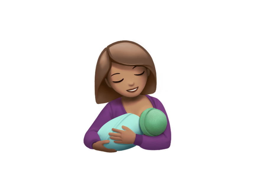 El nuevo Emoji de lactancia. El nuevo Emoji de lactancia.