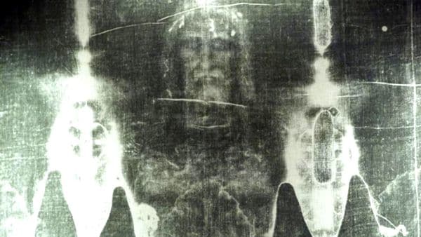 El supuesto rostro de Jesús en el Santo Sudario de Turín (Archivo)