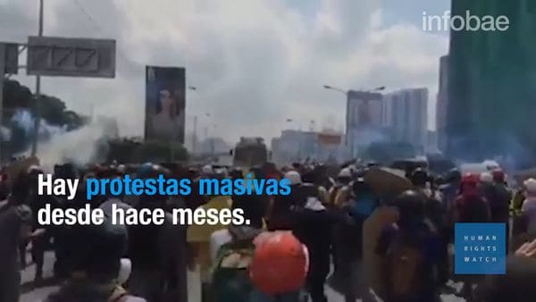 Las protestas se suceden a diario en Venezuela