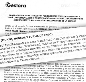 Gestora: sectores rechazan “jugosos” pagos a consultores