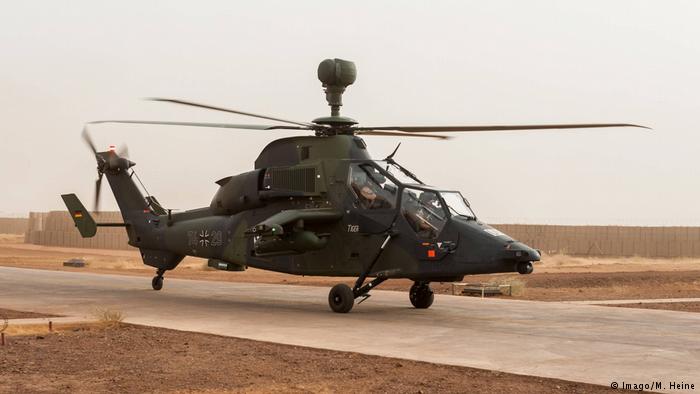 Mali Bundeswehr Tiger Kampfhelikopter (Imago/M. Heine)