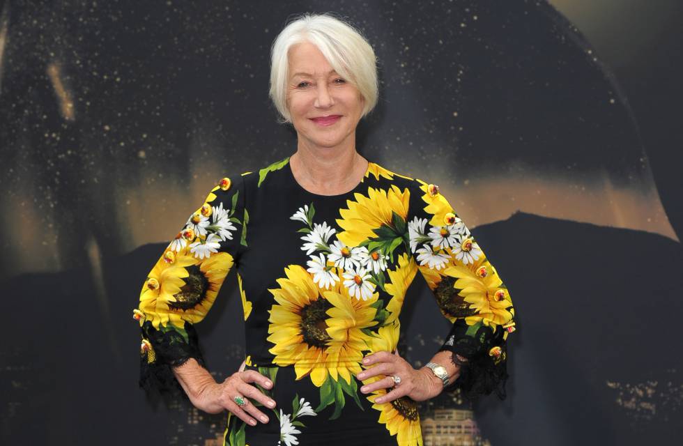Las lecciones de estilo de Helen Mirren a sus 72 años