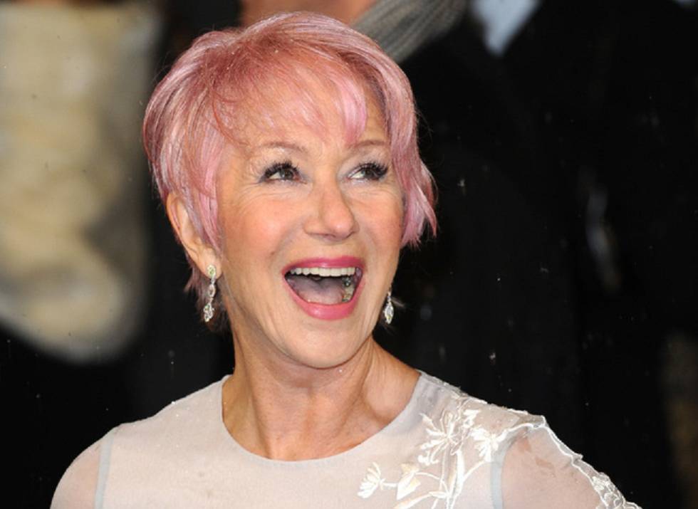 Las lecciones de estilo de Helen Mirren a sus 72 años