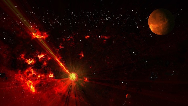 Captan con detalle una de las explosiones más deslumbrantes del universo