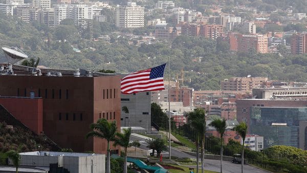 La embajada de EEUU en Caracas