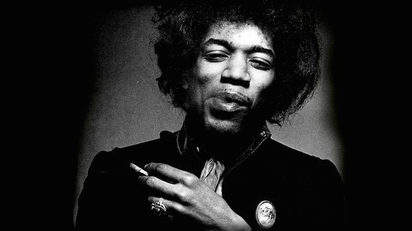 Jimi Hendrix en una fotografía de archivo (Pixabay)