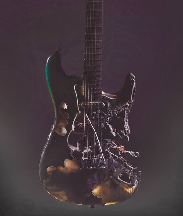 Imagen para ilustrar cómo la guitarra ha caído en desgracia (The Washington Post/Marvin Joseph)