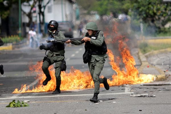 Protestas y represión en Venezuela (REUTERS)