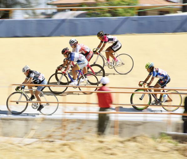 PRUEBA DE PERSECUCIÓN EN EL NACIONAL DE CICLISMO PISTA.