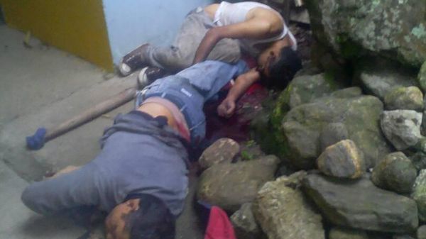 Así fueron encontrados Eduardo Olave y Angelo Yordano Méndez (@ReporteYa)